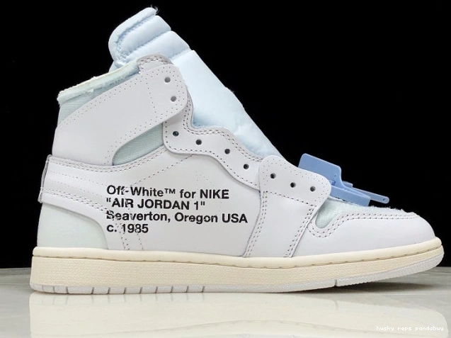 Rep Husky Air Jordan 1 AQ0818-100 White High Retro Off-White 0724